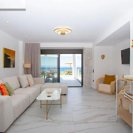ヴィラ Olive Grove Panorama Suites-luxury Sea View In Halkidiki ハニオティス