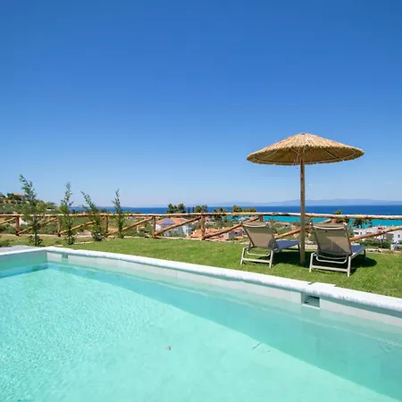 빌라 Olive Grove Panorama Suites-luxury Sea View In Halkidiki