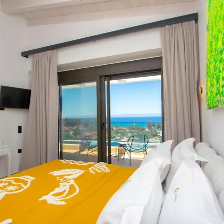 빌라 Olive Grove Panorama Suites-luxury Sea View In Halkidiki *