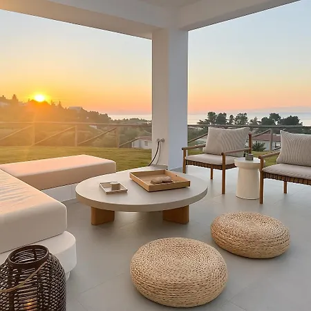 Olive Grove Panorama Suites-luxury Sea View In Halkidiki 빌라 하니오티