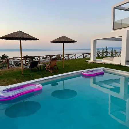 Olive Grove Panorama Suites-luxury Sea View In Halkidiki 빌라